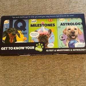 Dog IQ Test, Milestones, and Astrology Set
